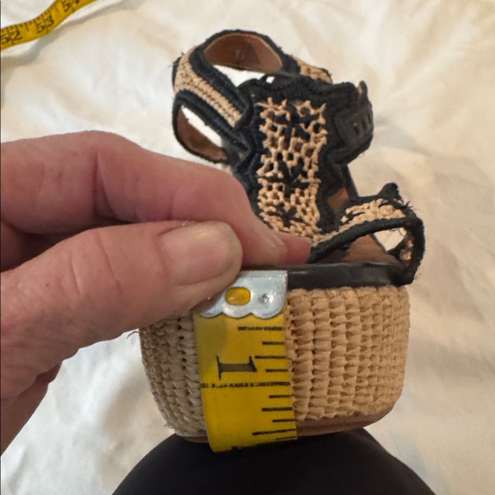 Clergerie Paris Dara Raffia platform sandals made in Morocco - Picture 15 of 15